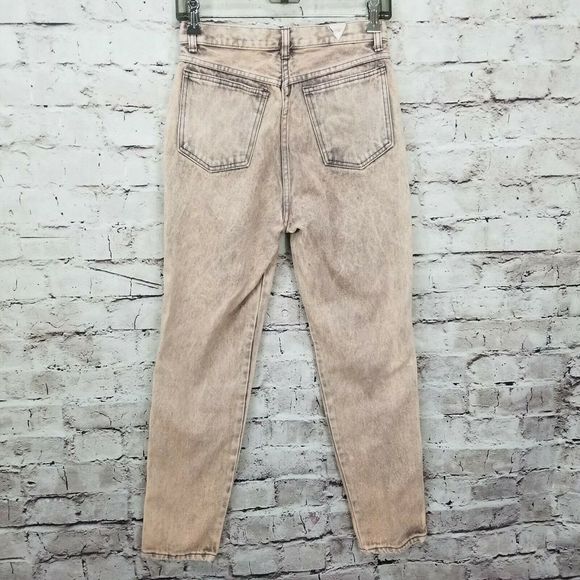 VTG Traffic 80s High Waist Mom Jeans 25X29" - Picture 3 of 8